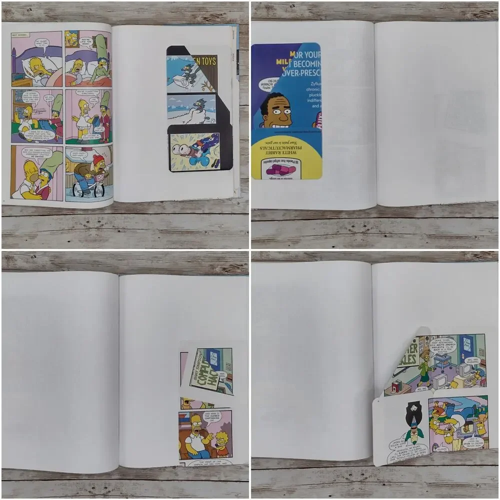 The Simpsons Altered Book Journal, Recycled Diary